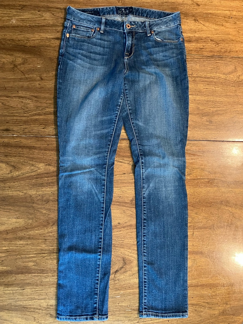 Lucky Brand Women’s Lolita Skinny Stretch Denim Jeans Blue Medium Wash Size 8/29